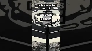 Locker Room of Las Vegas Raiders #shorts