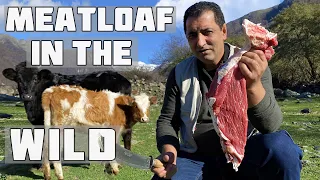 MEATLOAF RECIPE IN THE WILD! YOU SHOULD TRY THIS JUICY RECIPE! BEST MEAT LOAF IN TANDOOR!