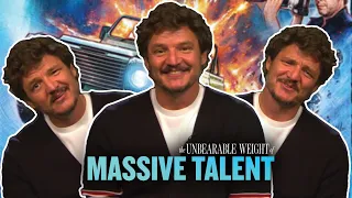 "Oscar Isaac should be shaking in his boots!" Pedro Pascal | The Unbearable Weight of Massive Talent