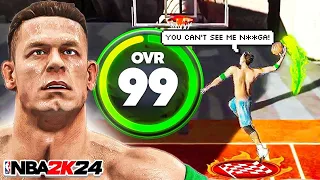 I Put John Cena The Real Gangster In NBA 2K24..
