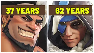 Overwatch 2  - All 39 Characters Ages (Heroes) - 2024