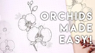 How To Draw Orchids Like The Oracle ✨