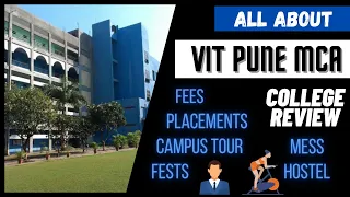 VIT Pune for MCA | Fees, Placements🤑,Seats & College Review | Vishwakarma Institute of Technology🤩🔥