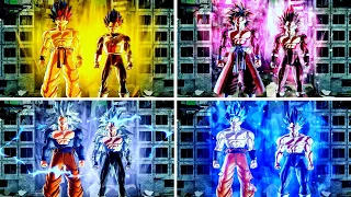 Goku and Vegeta Fusion Compilation - Dragon Ball Xenoverse 2 Mods