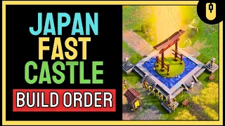 Aoe4 Japanese FAST Castle Build Order