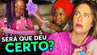 TITI ENSINOU O BLESS A FAZER SLIME??? - BAGUNÇA EM CASA!!!