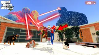 Multiverse Can Star God Save Franklin Shinchan Ironman in GTA5 #9