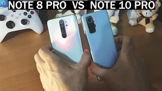 Битва бюджетников: Redmi Note 8 PRO VS Redmi Note 10 PRO - кто же лучший?