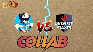 Bhujel power and talented player collab || clash of clans collaboration