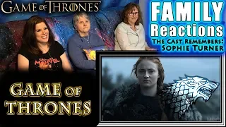 The Cast Remembers: Sansa | Game of Thrones | FAMILY Reactions