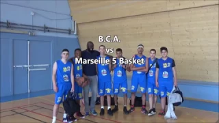 Marseille 5 Basketball vs Basket Club Arlésien