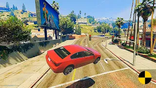 GTA 5 Real Car Crash Test V.I 24