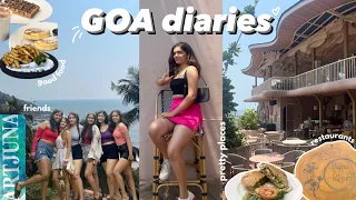 GOA travel vlog with college friends! (pretty cafés, beaches, parties) | 2023