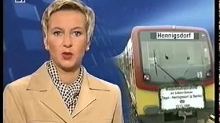 Berlin S-Bahn Verlängerung Tegel nach Hennigsdorf SFB 1998-12-15