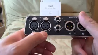 "First Look" Apogee Duet 2 Breakout Box Unboxing