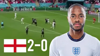 England [1] - 0 Germany | Raheem Sterling Goal Analysis (EURO 2020, England 2-0 Germany)