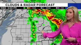 Monitoring potentially severe storms Tuesday, Wednesday in Metro Detroit