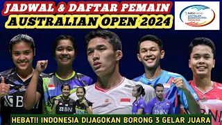 Dijagokan Juara!! Jadwal & Daftar Lengkap Pemain Badminton Australian Open 2024