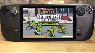 Teenage Mutant Ninja Turtles: Shredder's Revenge on Steamdeck!