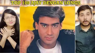 Couple Reaction on Top 100 Ajay Devgan Songs