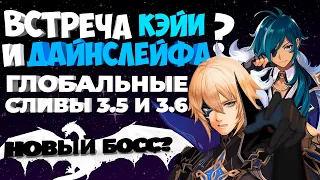 СЛИВЫ ОБНОВЛЕНИЙ 3.5 - 3.6 | НОВЫЙ НЕДЕЛЬНЫЙ БОС!? | НОВОСТИ GENSHIN IMPACT