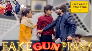 FAKE GUN PRANK ON FRIEND'S😱|| AJ TO END HO GAYA😂|| #funnyvideo #familyvlog #dailyvlog