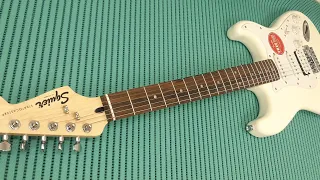 Squier by Fender 2021. Доводка после покупки. Настройка мензуры подробно и прочие лайфкаки.