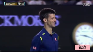 Djokovic VS Federer Highlight 2016 Australian Open Semi Final