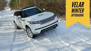 How to Enjoy the Range Rover Velar Offroading in Snow!