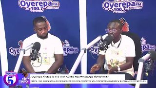 Oyerepa Afutuo is live with Auntie Naa on Oyerepa Radio/TV. ||20-01-2023 ||WhatsApp  0248017517||