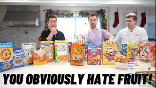 2 Brits Rank American Cereals..Do You Agree? | Ft. AbroadInJapan + CDawgVA + Ludwig