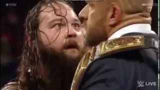 Dean Ambrose vs Bray Wyatt WWE Raw 7 March 2016