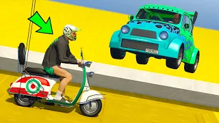 GTA 5 ONLINE 🐷 500 ABARTH VS FAGGIO !!! 🐷LTS🐷DAJE !!