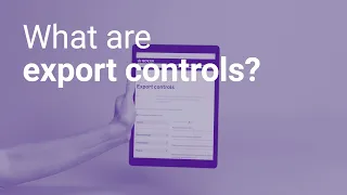 What are export controls?