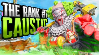 THE RANK #1 CAUSTIC OF APEX LEGENDS