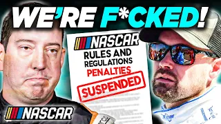 HUGE PENALTIES for Stenhouse Jr and Kyle Busch!