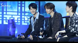 [FULL FANCAM] 190712 Wang Yibo ♡ Xiao Zhan - Fanmeeting《The Untamed》in Tianjin