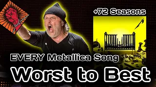 We Ranked EVERY Metallica Song (72 Seasons)