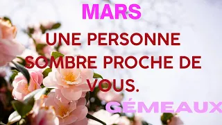 Gémeaux ♊ - Mars 2023 🔮 - Sentimental 💜 - Une personne sombre proche de vous 🔮