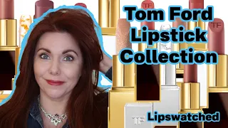 Entire Tom Ford Lipstick Collection | ALL Lip Swatches | Declutter | Tom Ford Cherry Perfumes