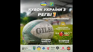 🔴 КУБОК УКРАЇНИ З РЕГБІ-7| Чоловіки| Львів| Cтадіон "Юність"| 19.08.2023