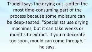 British Accent Practice : News Article "What Happens to a House When the Water Drains Away" Part 1