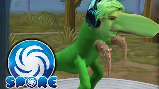 EVOLVING THE SCHNOZER! - xQc Plays SPORE (Part 1) | xQcOW