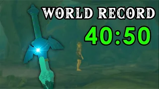 [Former World Record] Tears of the Kingdom Any% Speedrun in 40:50