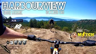 Mountain Biking on Vancouver Island- Air Flow Improvements -Harbourview Sooke BC