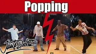 Popping Final - Juste Debout 2006 - Salah & Iron Mike vs Pepito & Djidawi