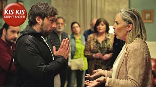 Oscar shortlisted film about a disastrous neighbor's meeting | "All in Favor" - by Santiago Requejo