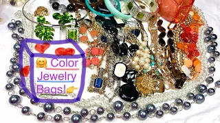 Ep12 💃🏼Come Make Coordinated 🛍️ Jewelry Sets with Me!  & Sale!  #ShopGoodWillJewelryUnboxing