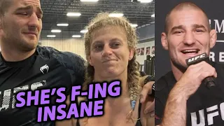 Sean Strickland on meeting Kayla Harrison & training at ATT