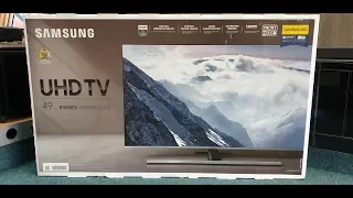 Samsung Series 8 NU8000 Unboxing and Setup UE49NU8000